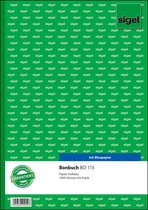 Sigel BO115, Patroon, Groen, A4, 50 vel, Hardcover, Universeel