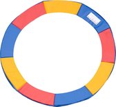Viking Sports - Trampoline rand - 244 cm - pvc - rood geel blauw