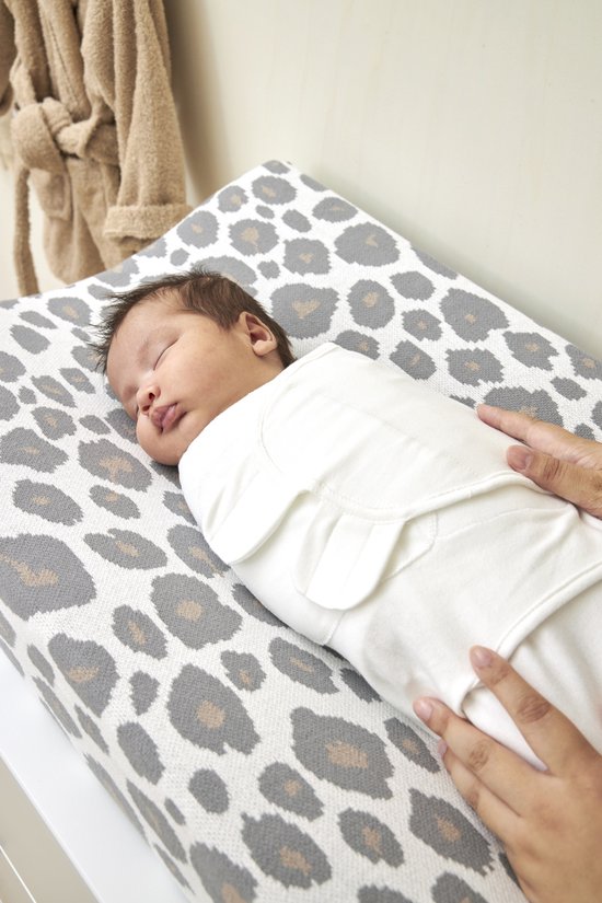 Meyco Baby Uni swaddlemeyco inbakerdoek - white - 0-3 maanden - 1.0 TOG van Meyco — afbeelding 5