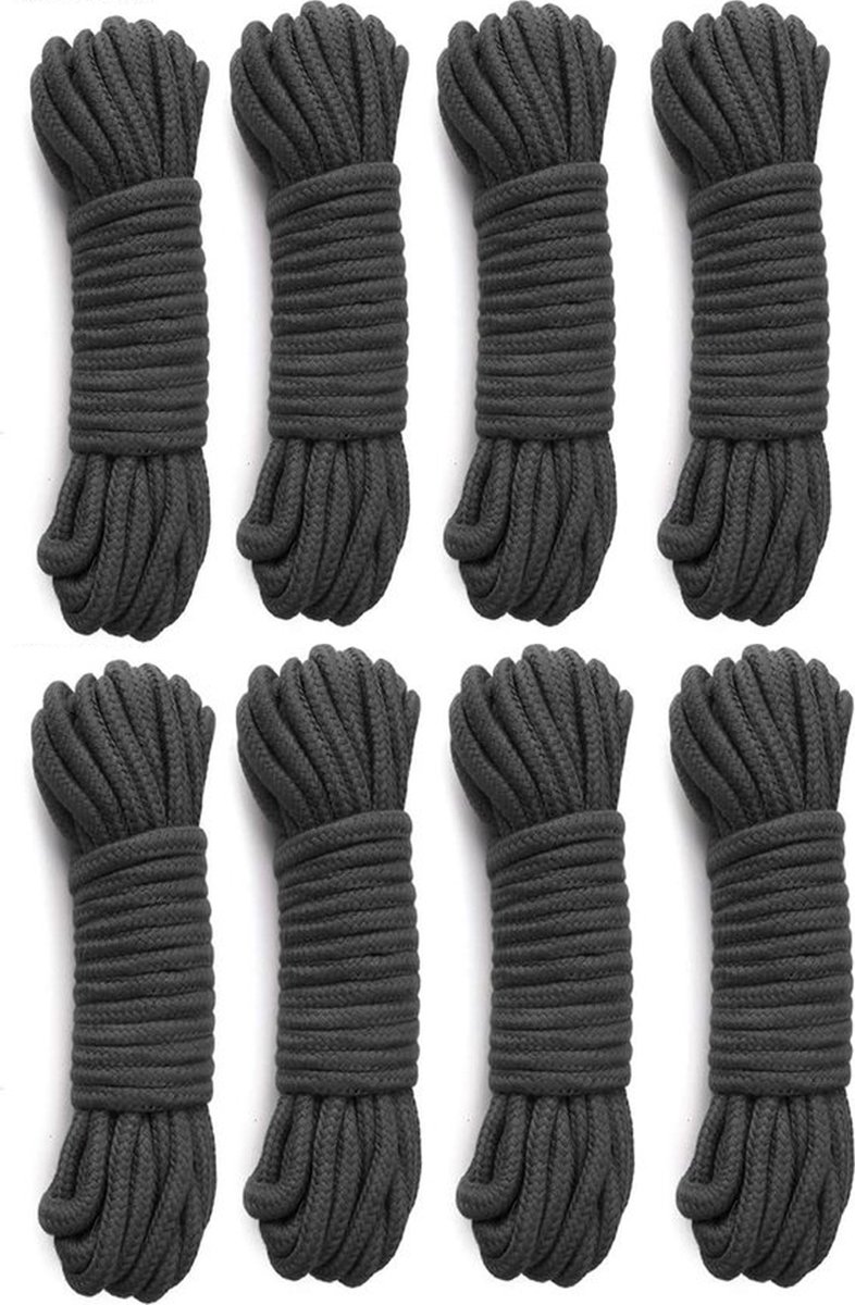 Goedkoopste 8 x 2 meter bondage touw | Seks touw | Full BDSM Body bondage | Armen en Benen | 16 Meter touw