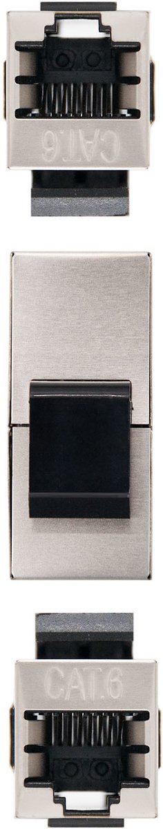 Adapter RJ45 NANOCABLE 10.21.0503 Cat.6 STP Beige