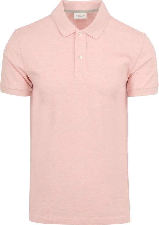 Profuomo - Piqué Poloshirt Roze - Modern-fit - Heren Poloshirt Maat M