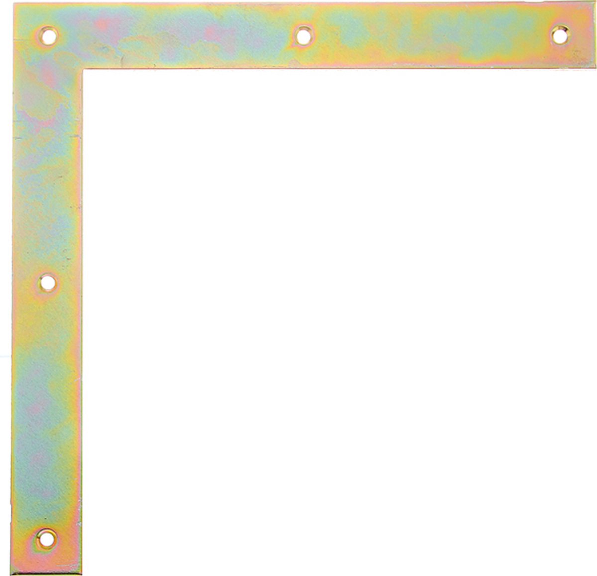 GAH Alberts 2x poort hoek B.30mm L.250 x 250mm STA galv. geel verzinkt - 313043