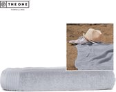 The One Towelling Classic Strandlaken - 100 x 180 cm - Strand handdoek - Hoge vochtopname - 100% Gekamd katoen - Lichtgrijs