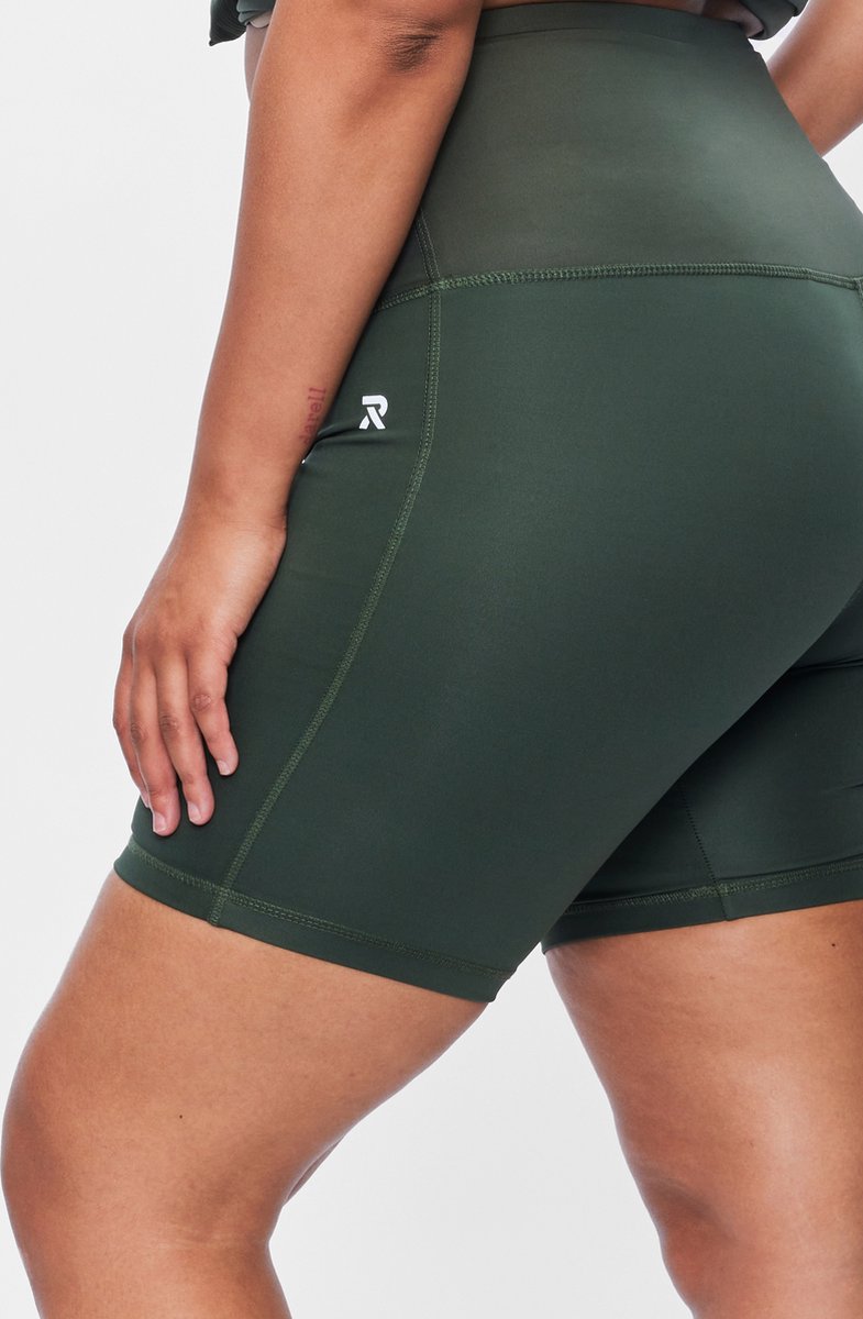 Redmax Sportlegging Dames Corrigerend Perfect RMXBobby - Sportkleding - Geschikt voor Fitness en Yoga - Dry Cool - Corrigerend - Groen - 44