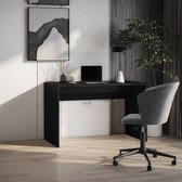 Nevy 120x60 - bureau - computerbureau - met kabelopbergruimte - zwart - Maxi Maja
