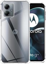 Hoesje geschikt voor Motorola Moto G14 - Shockproof Transparant Back Cover Case