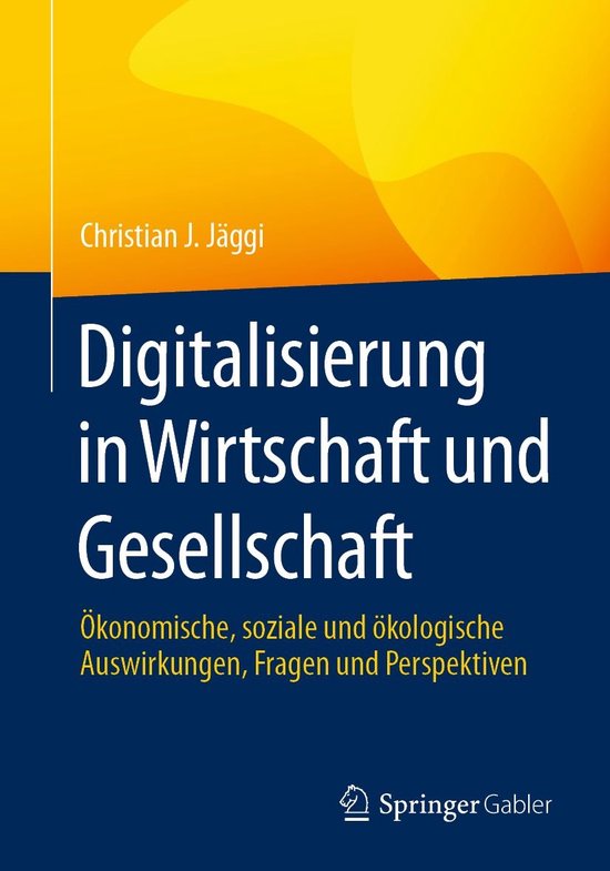 Digitalisierung in Wirtschaft und Gesellschaft - cover
