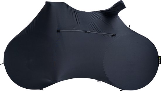 TRANSPORT fietssok van DS COVERS - Indoor - Stofvrij - Ademend - Stretch fit - MTB-Fit - kleur zwart — afbeelding 5