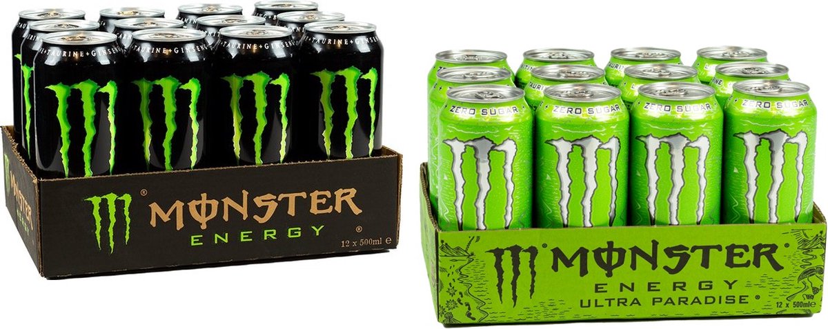 Goedkoopste Monster Energy & Ultra Paradise 24 x 500 ml