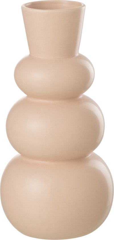 Vaas keramiek - vaas Pink Lady, smal - vaas roze Vaas keramiek - vaas Pink Lady, smal - vaas roze