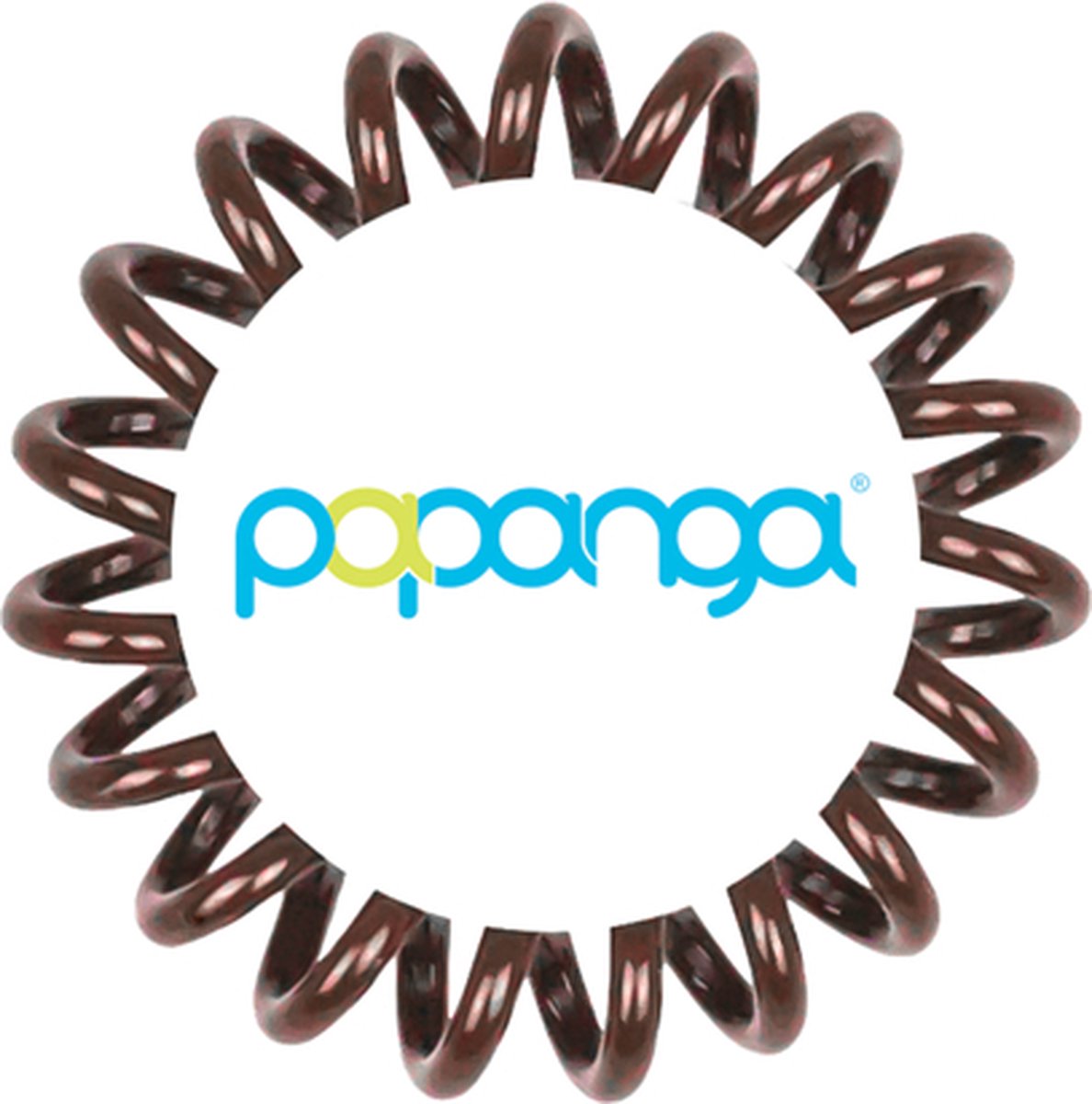 Papanga haarelastiek Chocolade "Small''