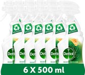 Bol.com Dettol Allesreiniger Spray - Tru Clean - Mandarijn & Citroenbloesem - 6x500ml Voordeelverpakking aanbieding
