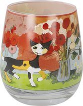 Goebel - Rosina Wachtmeister | Windlicht Lestate in giardino | Glas - 9cm