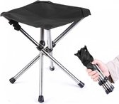 Inklapbare Campingkruk - Roestvrij Staal - Voor Outdoor Gebruik - Concert - Vissen pop up stool