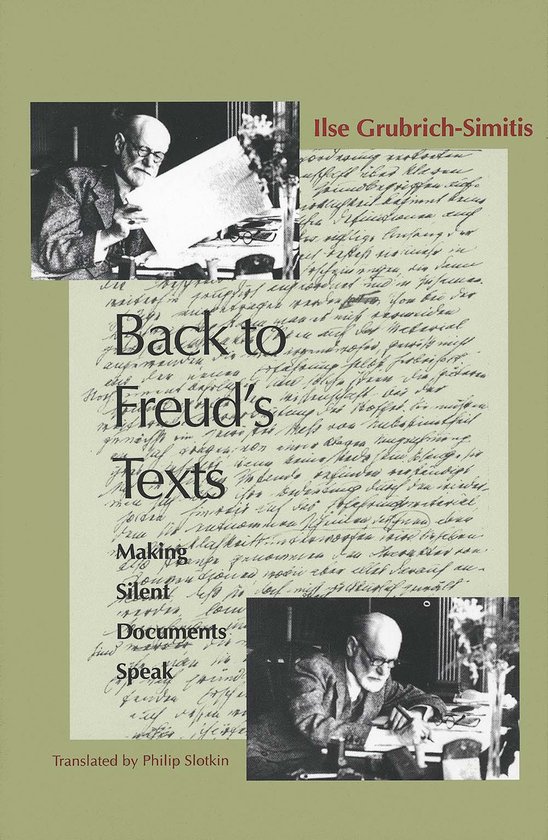 Back to Freud's Texts - Making Silent Documents Speak - cover
