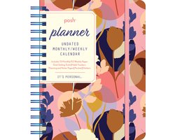 Posh Planner Undated Monthly/Weekly Calendar