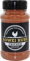 Rowei Specerijen - Chicken Rub - Strooibus 300 gram - Kruiden voor kip - BBQ kruiden - Kipkruiden - Kippenkruiden