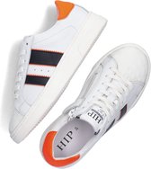 Hip H1610 Lage sneakers - Leren Sneaker - Jongens - Wit - Maat 39