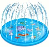 Buitenspraymat - Opblaasbare Waterpretmat - Zwembaden - Waterspeelgoed Kinderen - Water Speel Mat - Met Water Sproeier- Zwemmen - Zomer speelset - Water Spel Set