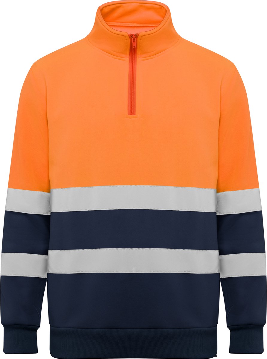 Roly Sweatshirt Spica RY9314 55/Fluor 223 XXL Marineblauw
