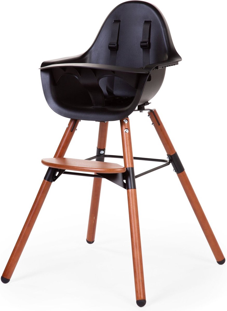 Childhome Evolu 2-in-1 Kinderstoel Walnoot / Zwart