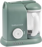 BEABA, Babycook Solo, Robot bébé 4 en 1, Cuisinière, Mixeur - Eucalyptus