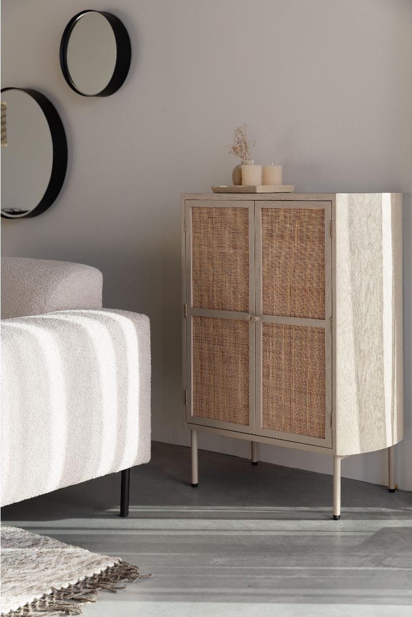 Puur - Michelle wandkast laag - beige