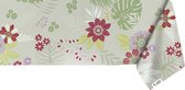 Raved Tafelzeil Wilde Bloemen  140 cm x  310 cm - Groen - PVC - Afwasbaar