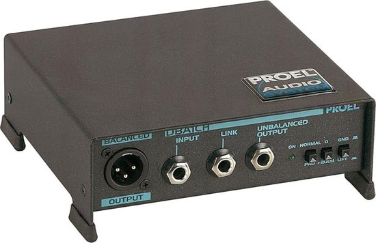 Foto: Proel dba1ch active direct box active balanced audio signals