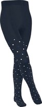 FALKE Multidot dun gedessineerd katoen panty kinderen blauw - maat 98-104