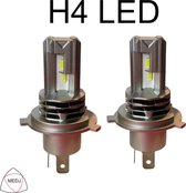 Medj H4 LED lamp/6000k /Auto/Canbus / 12V /2Stuks