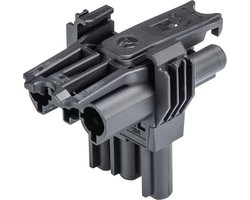 Wieland GST18I3 T-splitter zwarte cascade montageoptie - 92.030.3153.1 - E3JWF