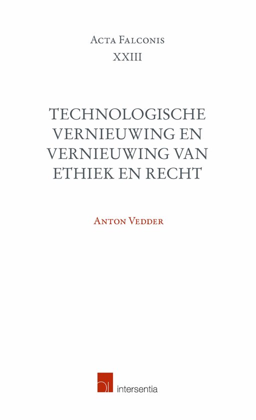Technologische vernieuwing en vernieuwing van ethiek en rech ... - cover