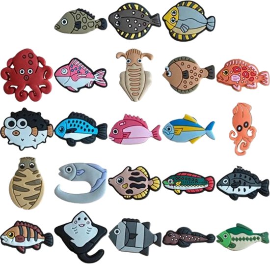 Crocs pins vissen - crocs charms vissen - crocs accessoires