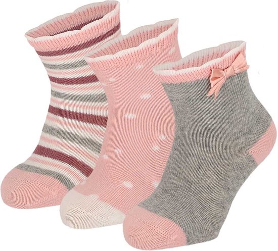 iN ControL Lot de 3 chaussettes bébé été - 19/22