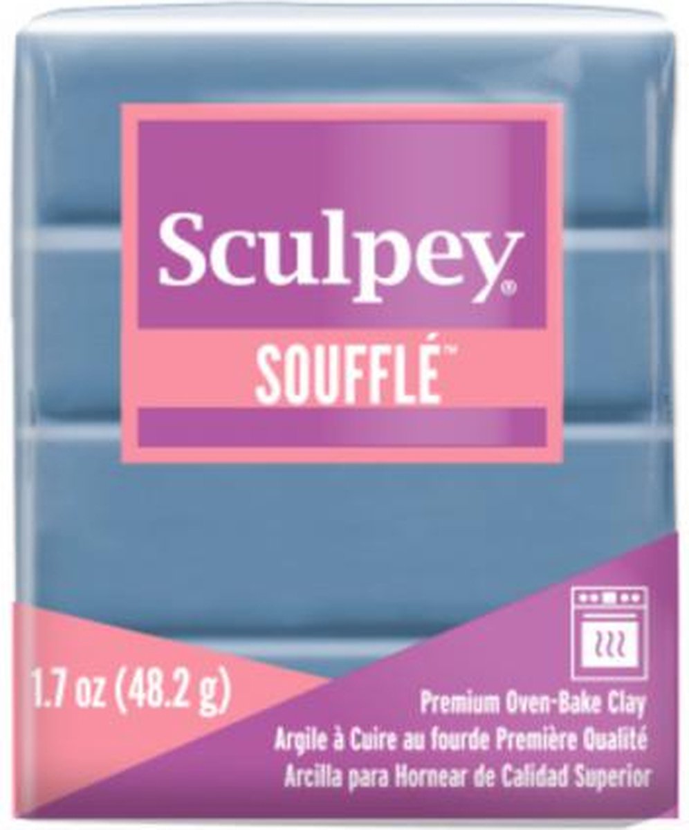 6003 - Sculpey Souffle klei Bluestone - 48gram