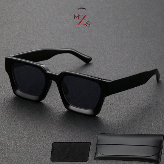 [Marszonebrillen]-[Zonnebrillen]-[Sun Glasses]-[New 2024 Sunglasses model]- [Zonnebril Heren]-Zonnebril Dames][Zwart]