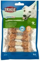 Trixie Denta Fun Chicken Chewing Dumbbells