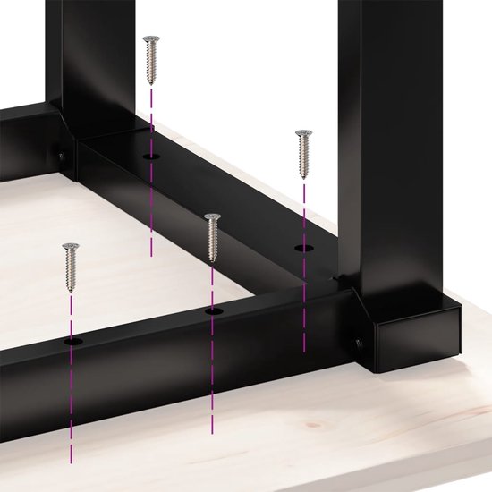 vidaXL-Eettafelpoten-O-frame-120x60x73-cm-gietijzer