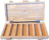 Bol.com Opberger voor koffie cups / Nespresso cupjes - Waxinelicht doos - Opberg box - Woonaccessoire - Wonen - Sfeer - Landelij... aanbieding