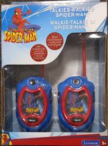 Spiderman walkie-talkies - Lexibook - morse - camera met simulatie - volumeregeling