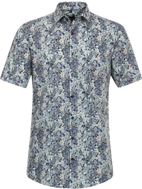 Chemise Venti Florale Manches Courtes Coupe Moderne 644289200-100 - XXL