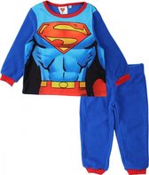 Superman fleece pyjama - pyjamaset - fleece - maat 110 - 5 jaar