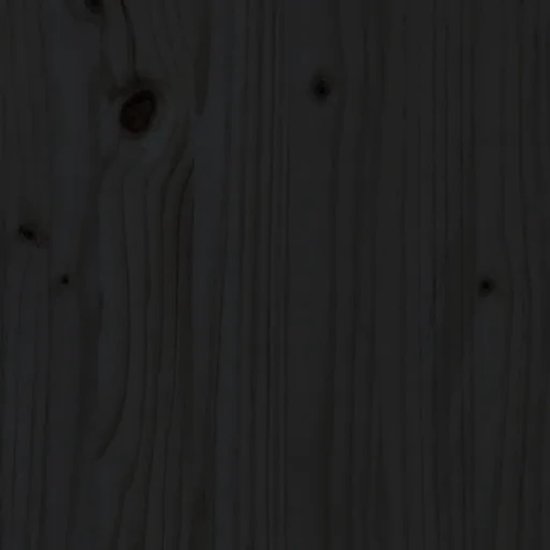 vidaXL-Bedframe-met-hoofdbord-massief-hout-zwart