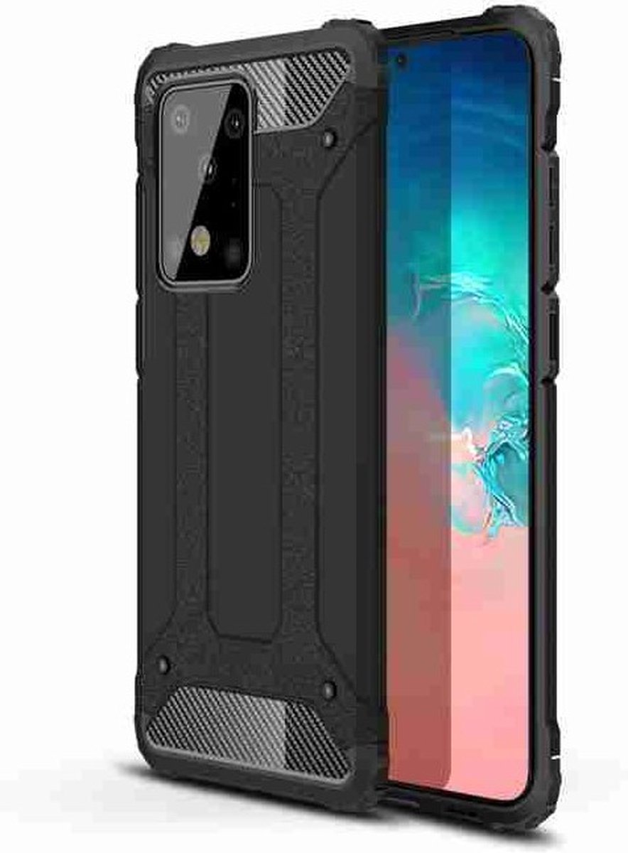 Cityhoesje-Anti Shock Backcover geschikt voor Samsung S20 Ultra