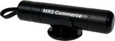 MRS Veiligheidshamer Zwart - Inclusief Testglas - Noodhamer Auto - 2 in 1 Safety Hammer - Gordelsnijder - Zelfklevende Houder - Veiligheid - Rood