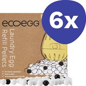 Eco Egg Wasbal Refill Pellets (50 wasbeurten) - Parfumvrij (6 refills)