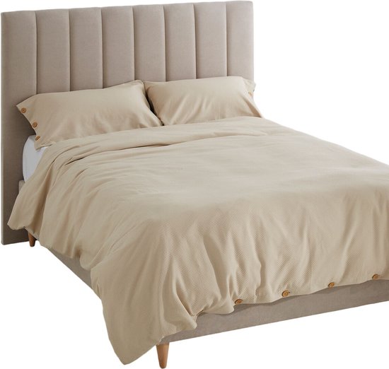 Noorse hoes Alexandra House Living Suiza Beige 260 x 240 cm