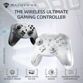 Gamepad Draadloze Gaming Controller - Machenike Model - Hoge Prestatie en Reactiesnelheid - Gray Gradient